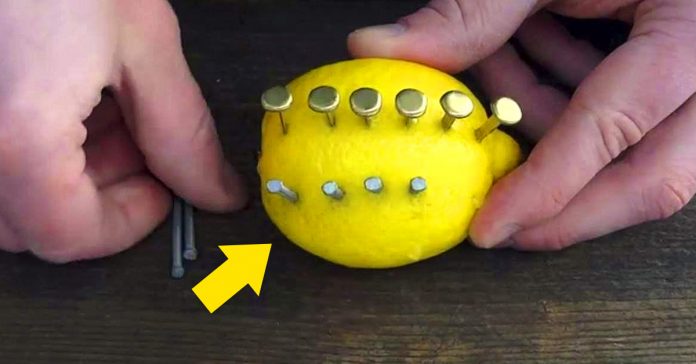 truco con limón