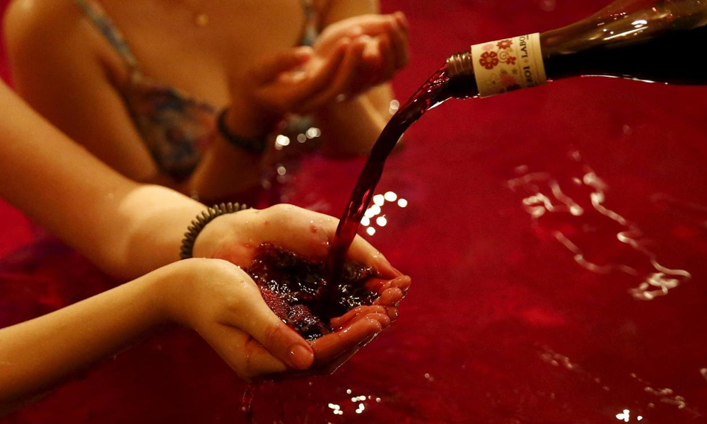 vino tratamientos de belleza