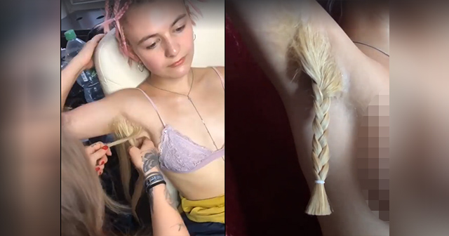 trenzas en las axilas