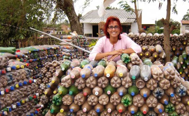 Casas de botellas