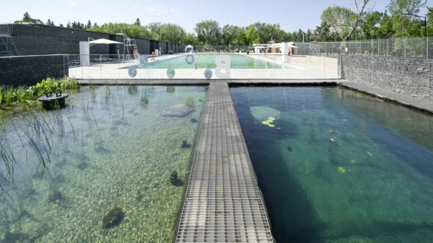 La primera piscina natural libre de químicos ya está aquí y tiene a Canada como protagonista
