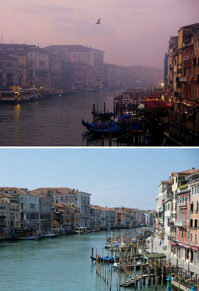 7. El gran canal, Venecia, Italia