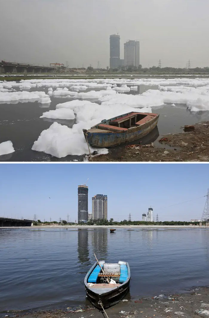 8. Rio Yamuna, Nueva Delhi, India