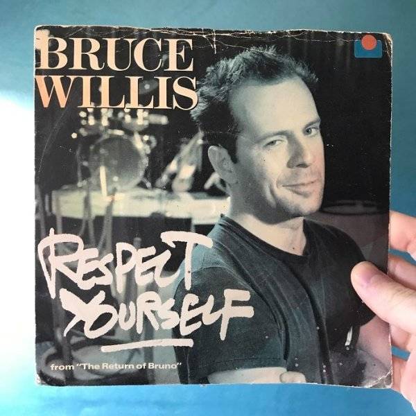 El disco de Bruce Willis que descubrí en mi armario.