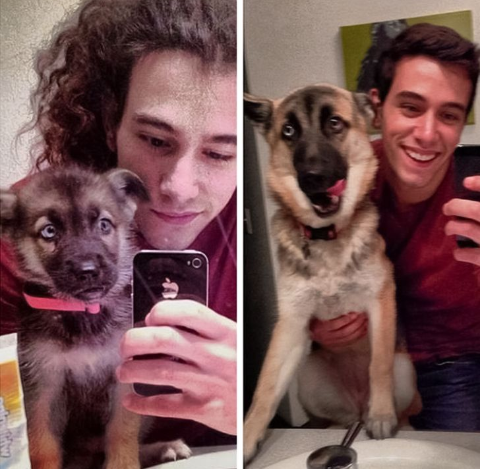 amantes de las selfies